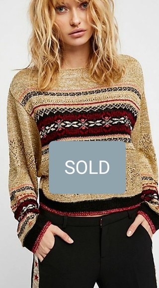 Free People Sweaters - Free People – Ski Lake One Shoulder Sweater